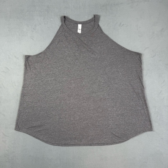 District Women's Perfect Tri Blend Rocker Tank Top Ladies Gray 4XL Sleeveless - Picture 1 of 10